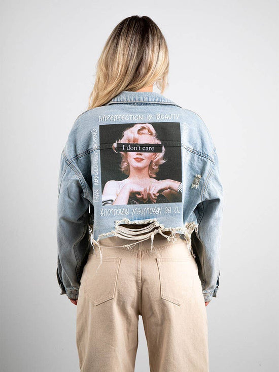 Marilyn Crop Denim Jacket