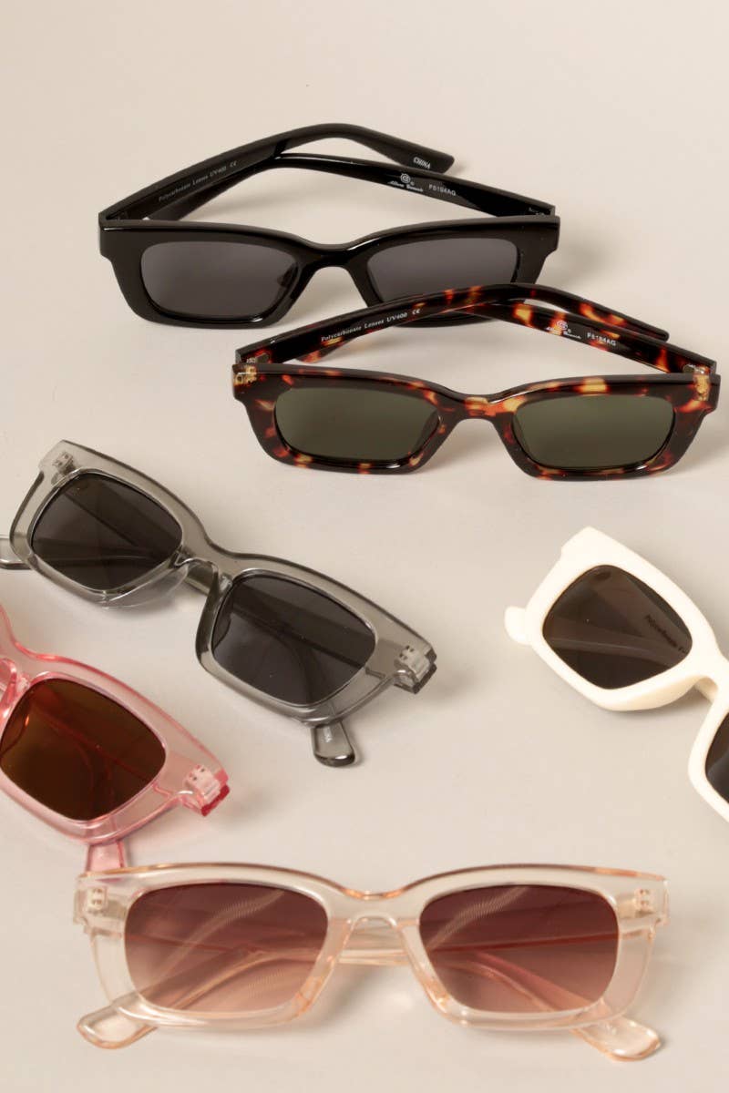 Women's Rectangle Frame Sunglasses