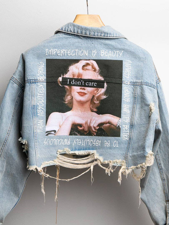 Marilyn Crop Denim Jacket