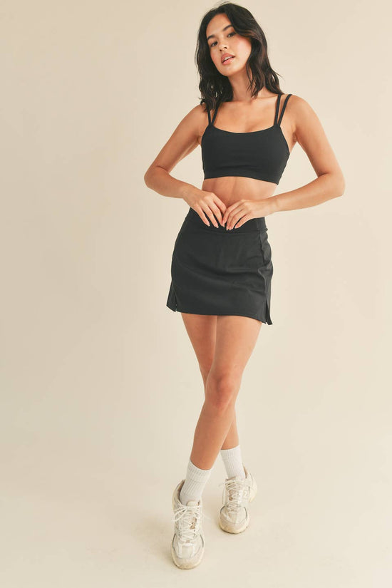 Candace High Waist Tennis Skirt